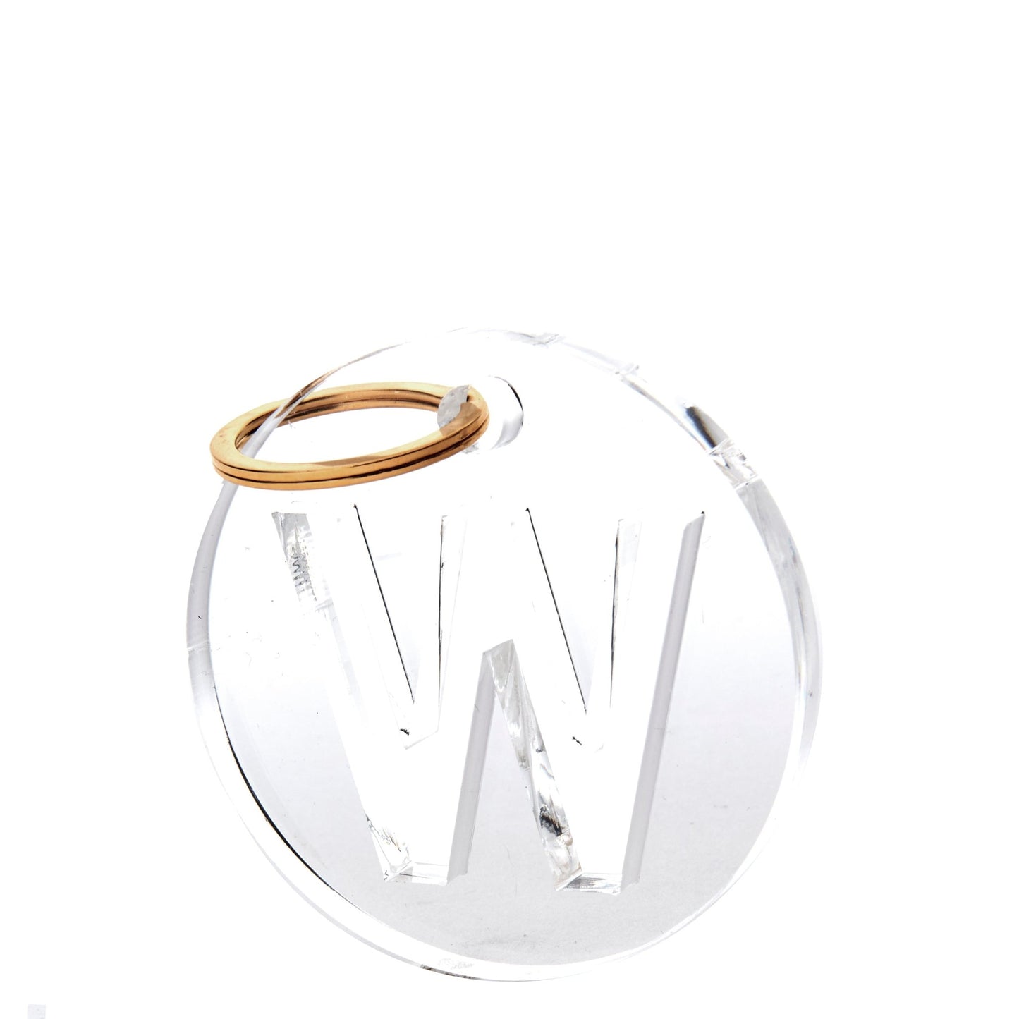Acrylic Initial Keychain - Tara Wilson Designs