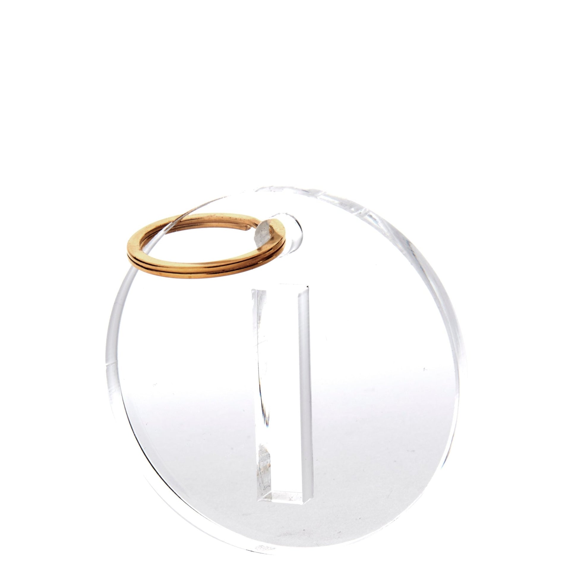 Acrylic Initial Keychain - Tara Wilson Designs