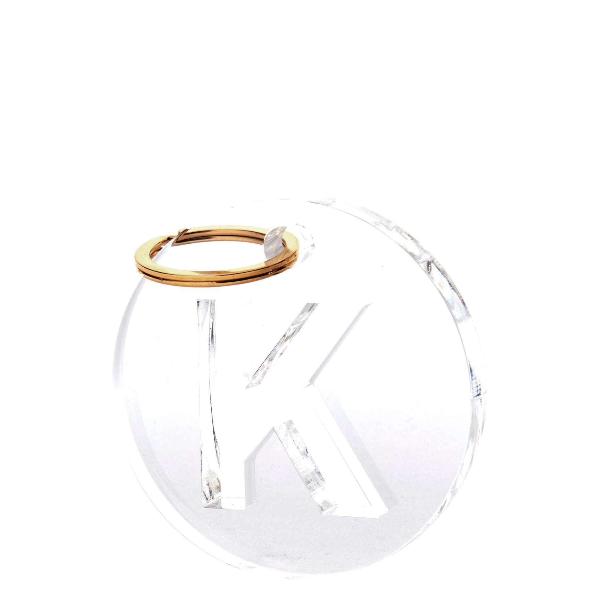 Acrylic Initial Keychain - Tara Wilson Designs