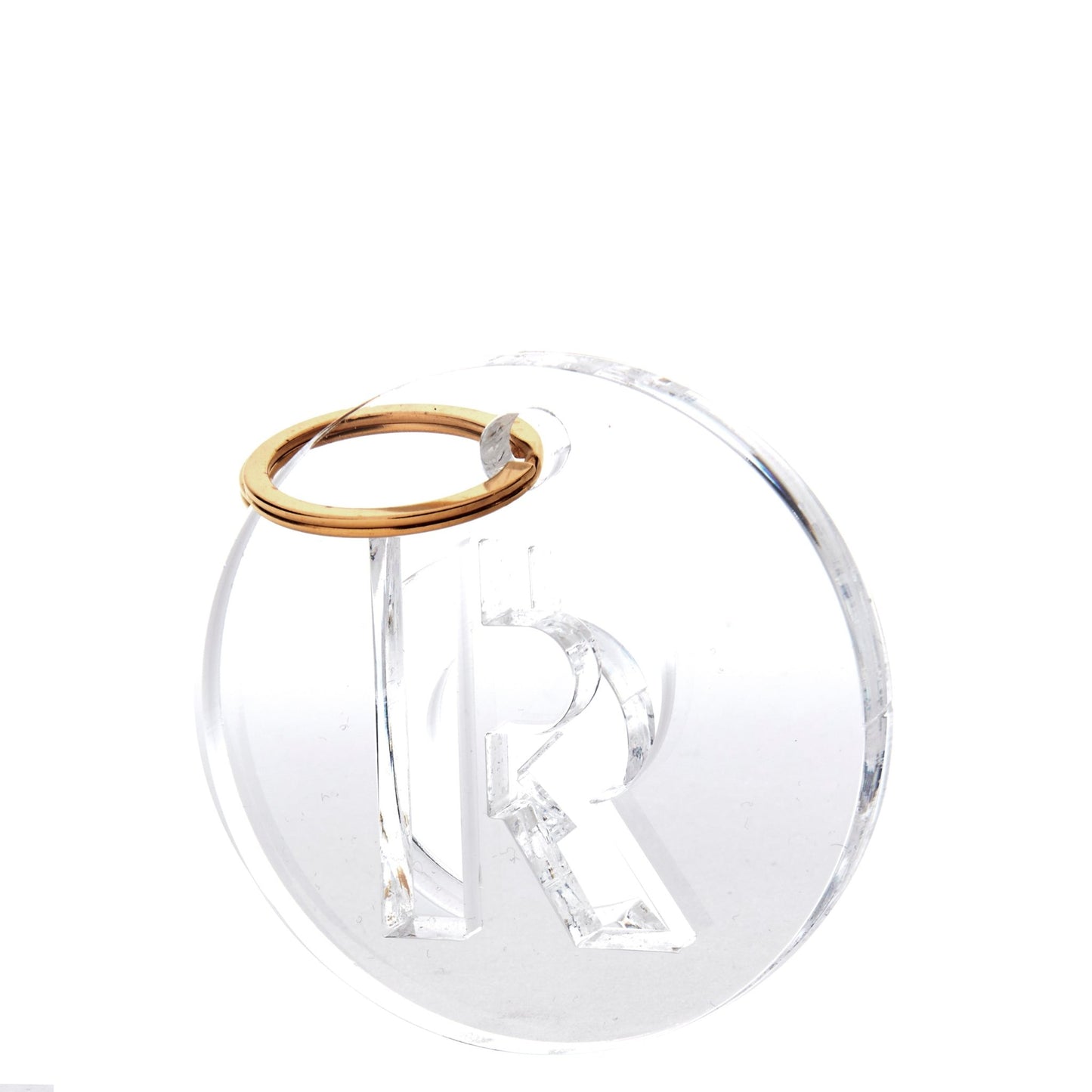 Acrylic Initial Keychain - Tara Wilson Designs