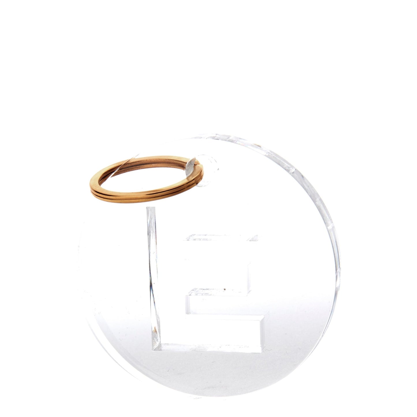 Acrylic Initial Keychain - Tara Wilson Designs