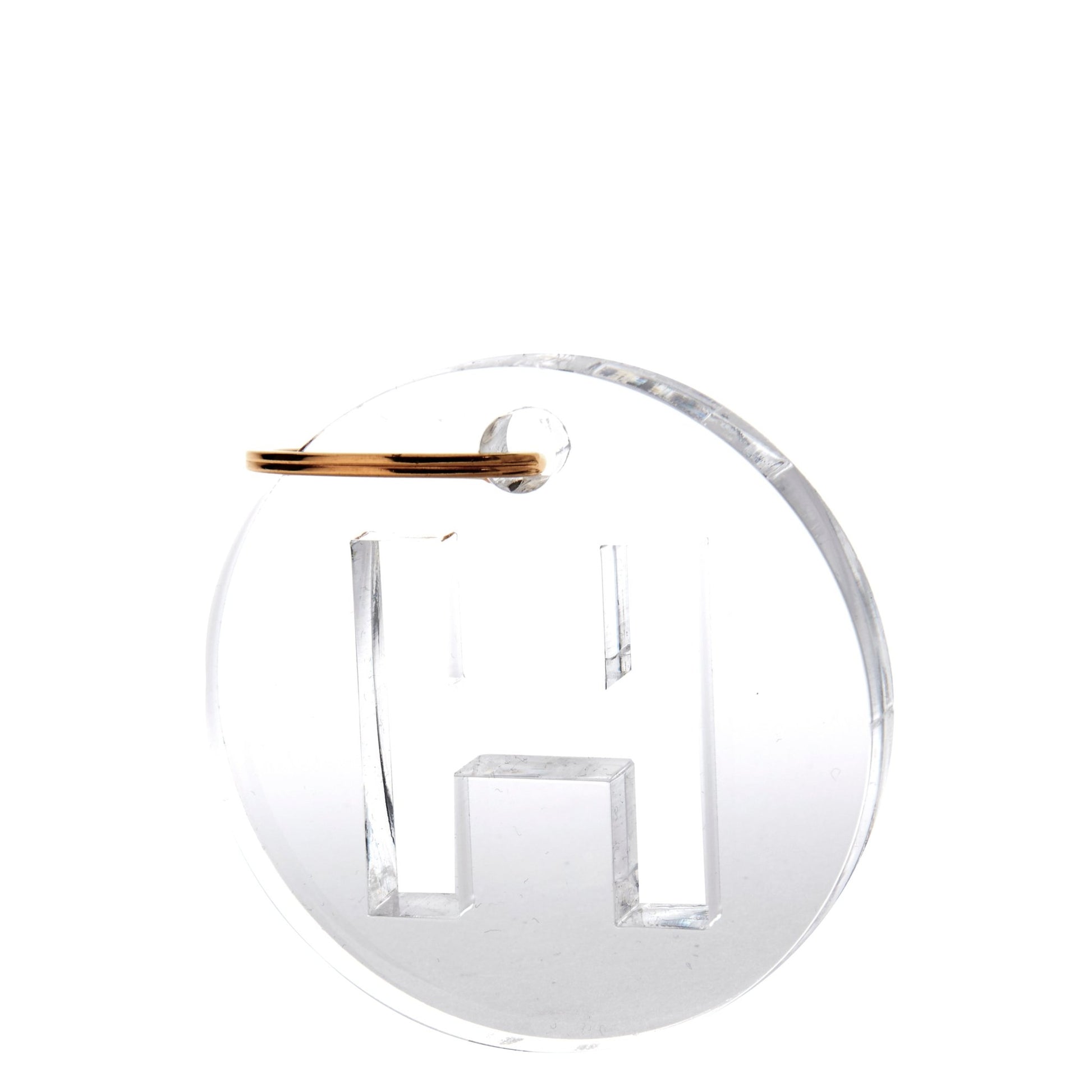 Acrylic Initial Keychain - Tara Wilson Designs