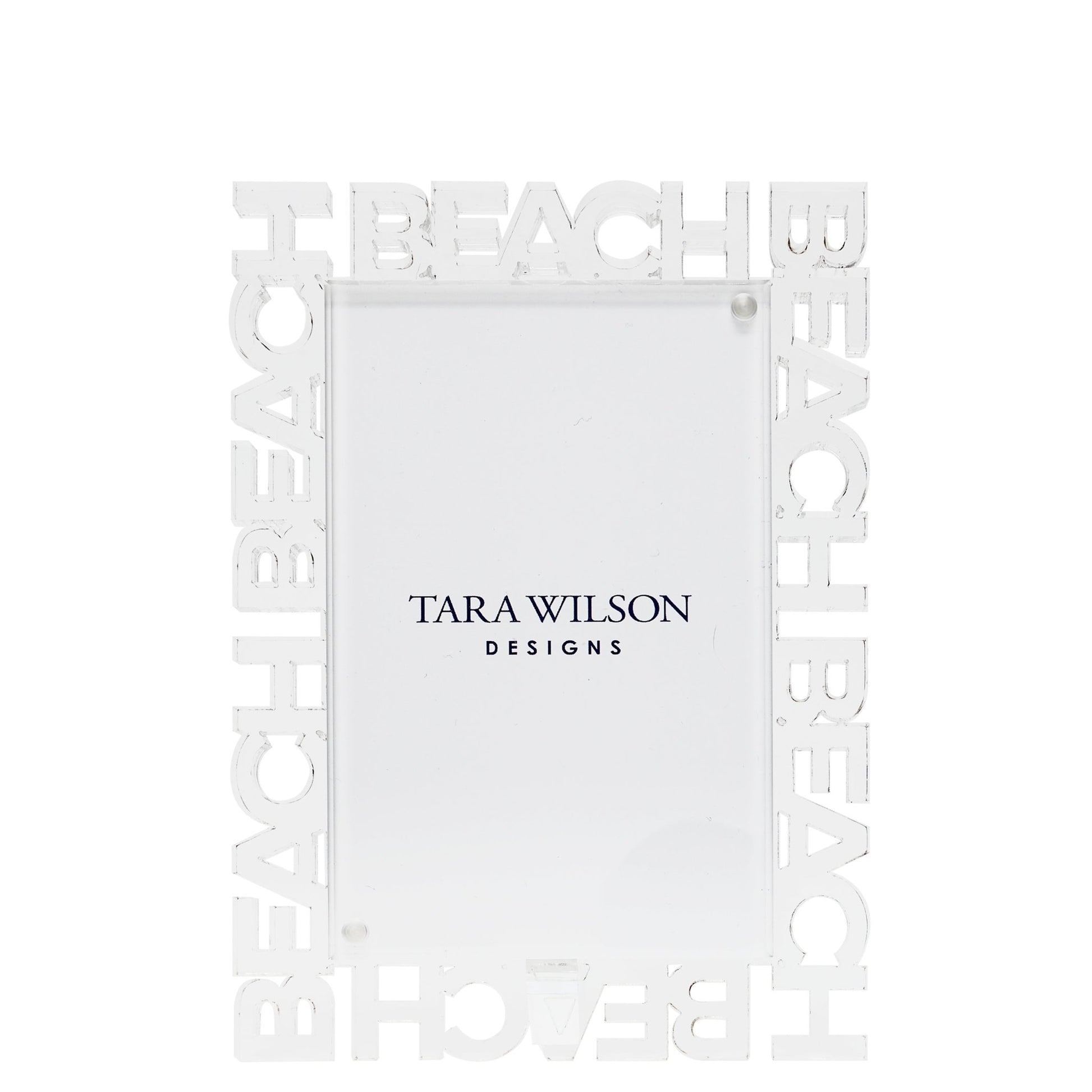 Beach Acrylic Word Frame - Tara Wilson Designs