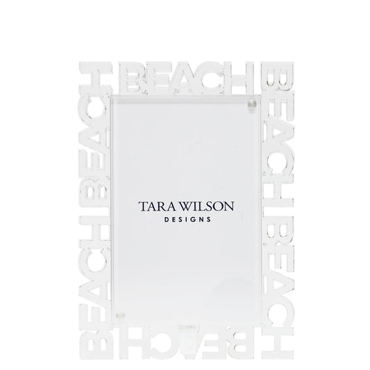 Beach Acrylic Word Frame - Tara Wilson Designs
