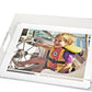 Clear Acrylic 13" x 16" Photo Tray with White Mat - Tara Wilson Designs