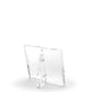 Clear Acrylic 4" x 4" Beveled Frame - Tara Wilson Designs