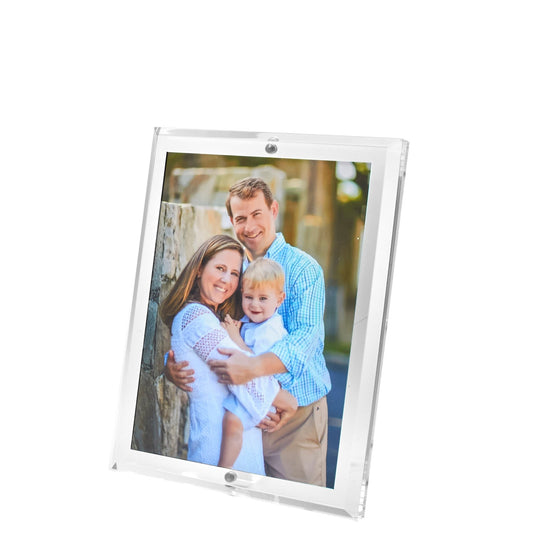 Clear Acrylic 5" x 7" Beveled Frame - Tara Wilson Designs