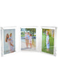 Clear Acrylic Large Triple Bevel Frame - Tara Wilson Designs