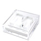 Clear M Acrylic Napkin Weight - Tara Wilson Designs
