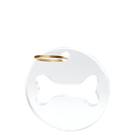 Dog Bone Acrylic Keychain - Tara Wilson Designs