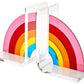 Mirrored Rainbow Acrylic Bookends - Tara Wilson Designs