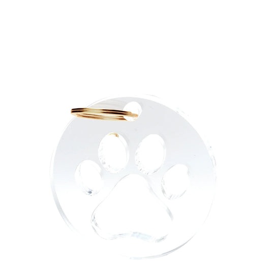Paw Print Acrylic Keychain - Tara Wilson Designs