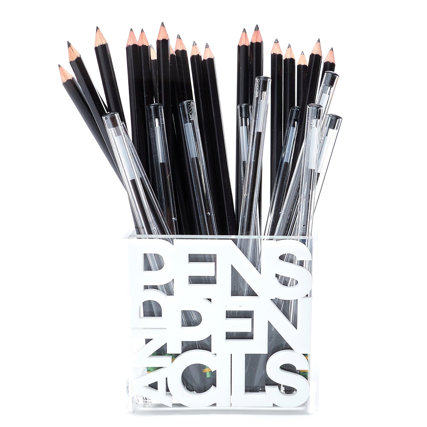 Pens and Pencils Acrylic Holder - Tara Wilson Designs