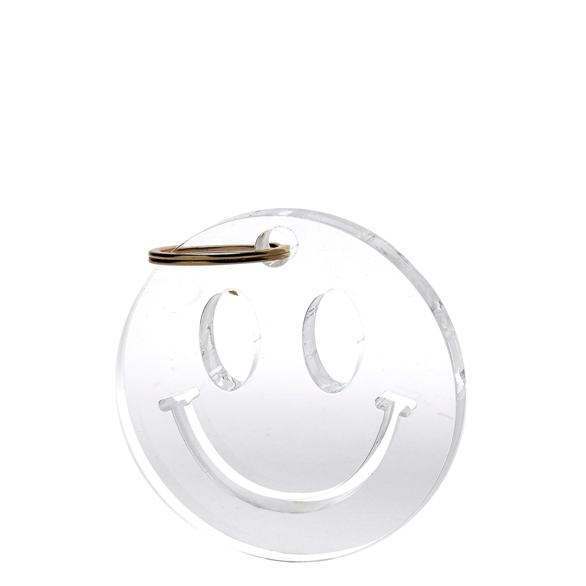 Smiley Face Acrylic Keychain - Tara Wilson Designs