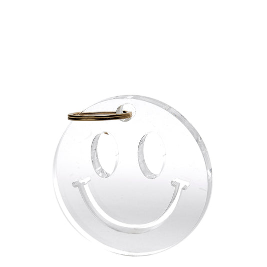 Smiley Face Acrylic Keychain - Tara Wilson Designs