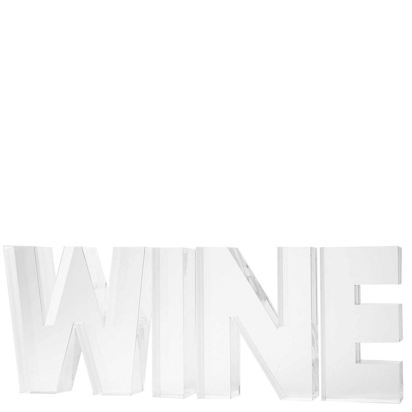 Stand Alone - Wine (Clear) - Tara Wilson Designs