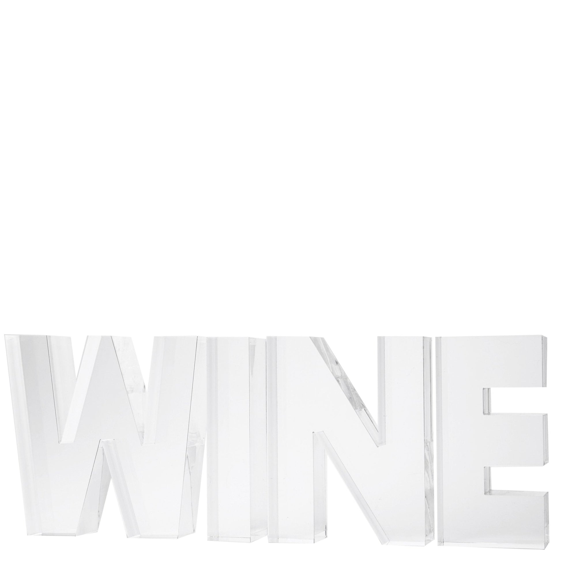 Stand Alone - Wine (Clear) - Tara Wilson Designs