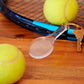 Tennis Racquet Acrylic Keychain - Tara Wilson Designs